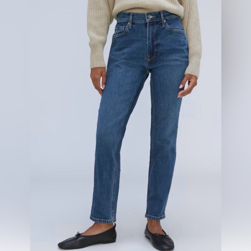 Everlane The Original Cheeky Jean 30R Stretch Slim Straight Casual 30 x 28 Ankle